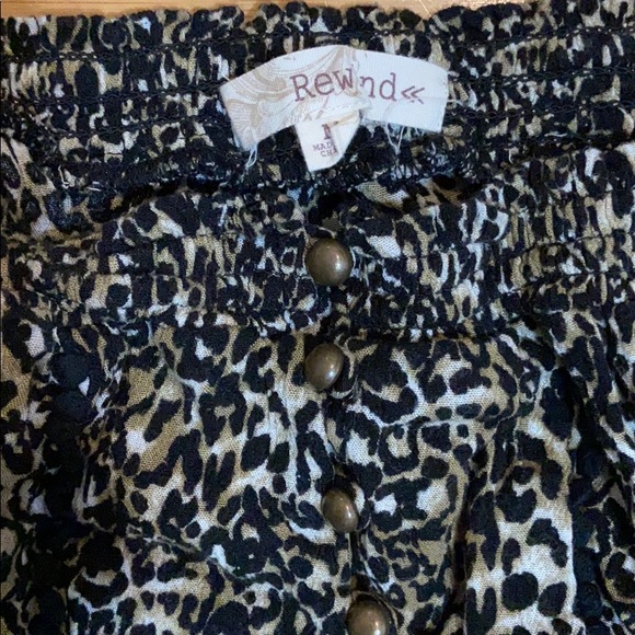 Rewind cheetah print romper - Picture 3 of 4